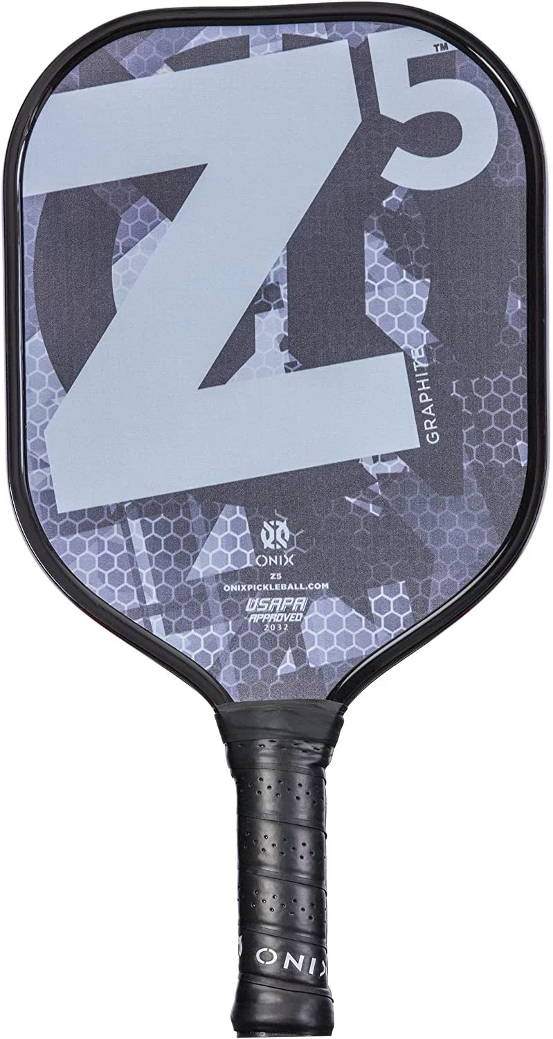 Onix Z5 Graphite Pickleball Paddle, Black