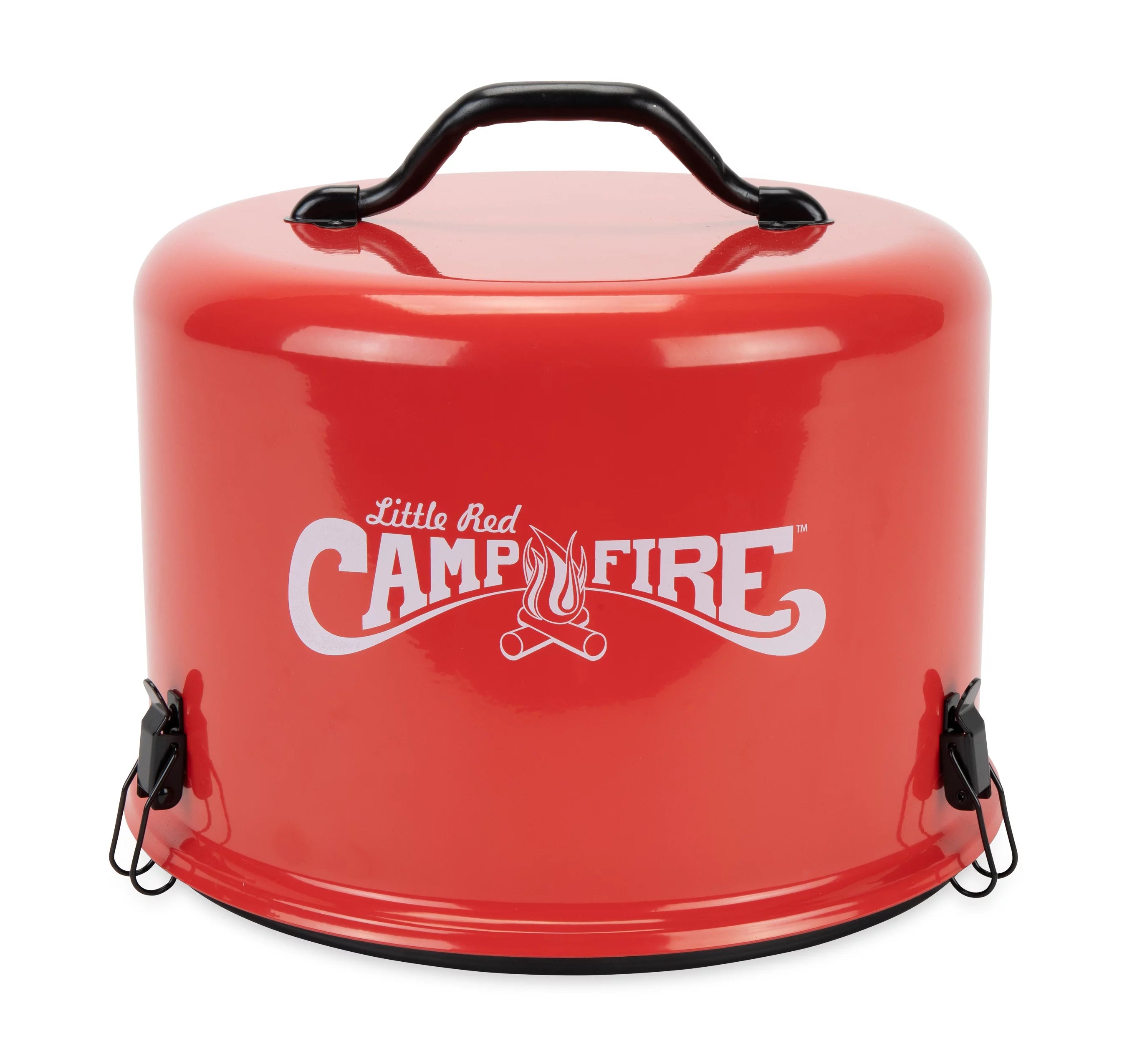 Camco Little Red Campfire | Portable and Propane Powered | 11-1/4-inch Fire Tray Size, Multicolor (58031)