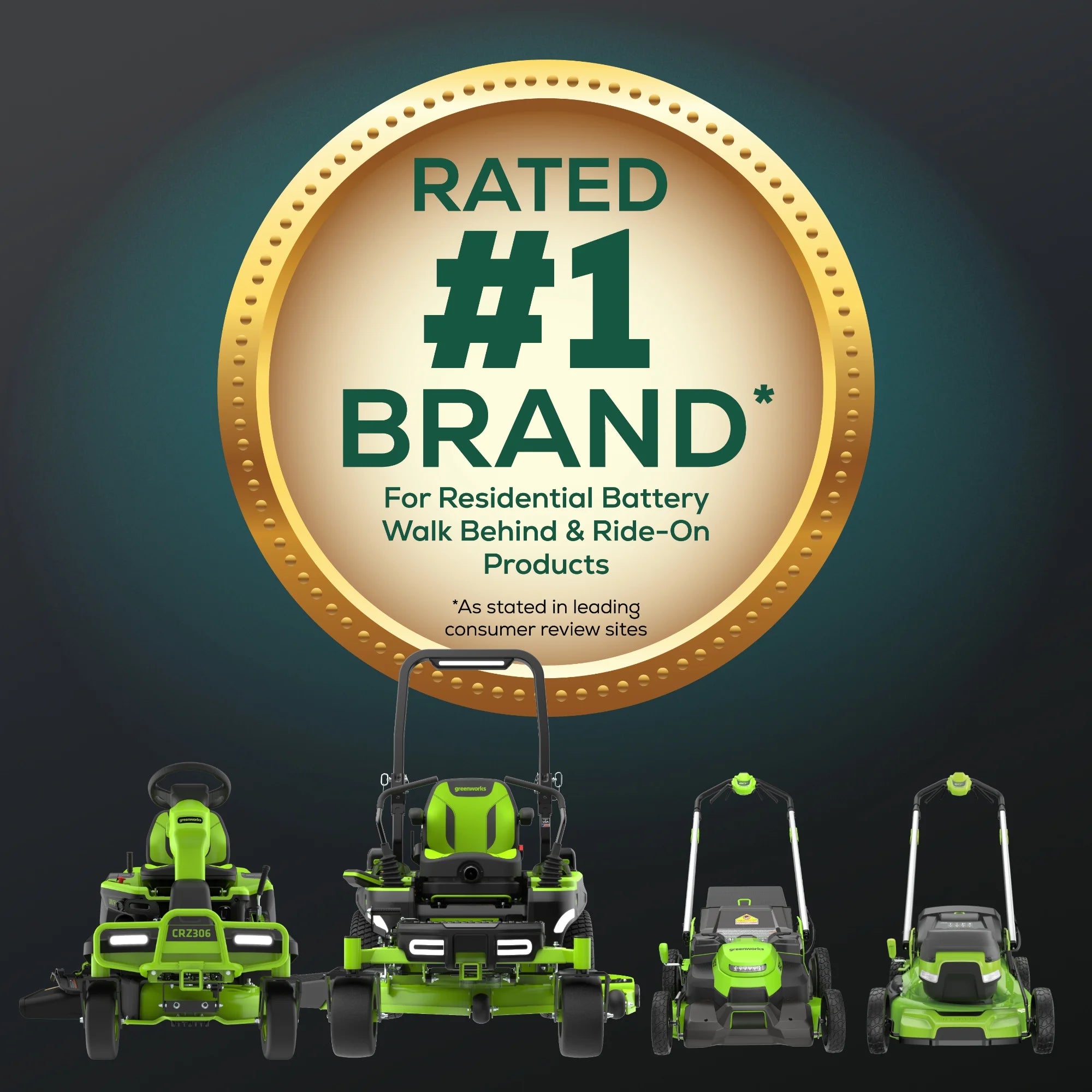 Greenworks 60V 21” Self-Propelled Lawn Mower with (2) 5.0 Ah Batteries & Rapid Charger 2546202