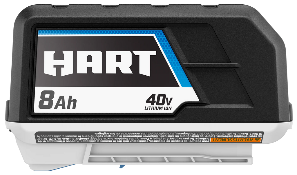 HART 40V 8.0Ah Lithium-Ion Battery (Charger Not Included)