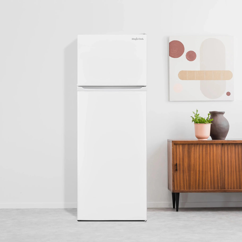 Magic Cool 7.4 Cu. ft. Apartment Size Refrigerator, in Stainless Steel (MCR74V3S)