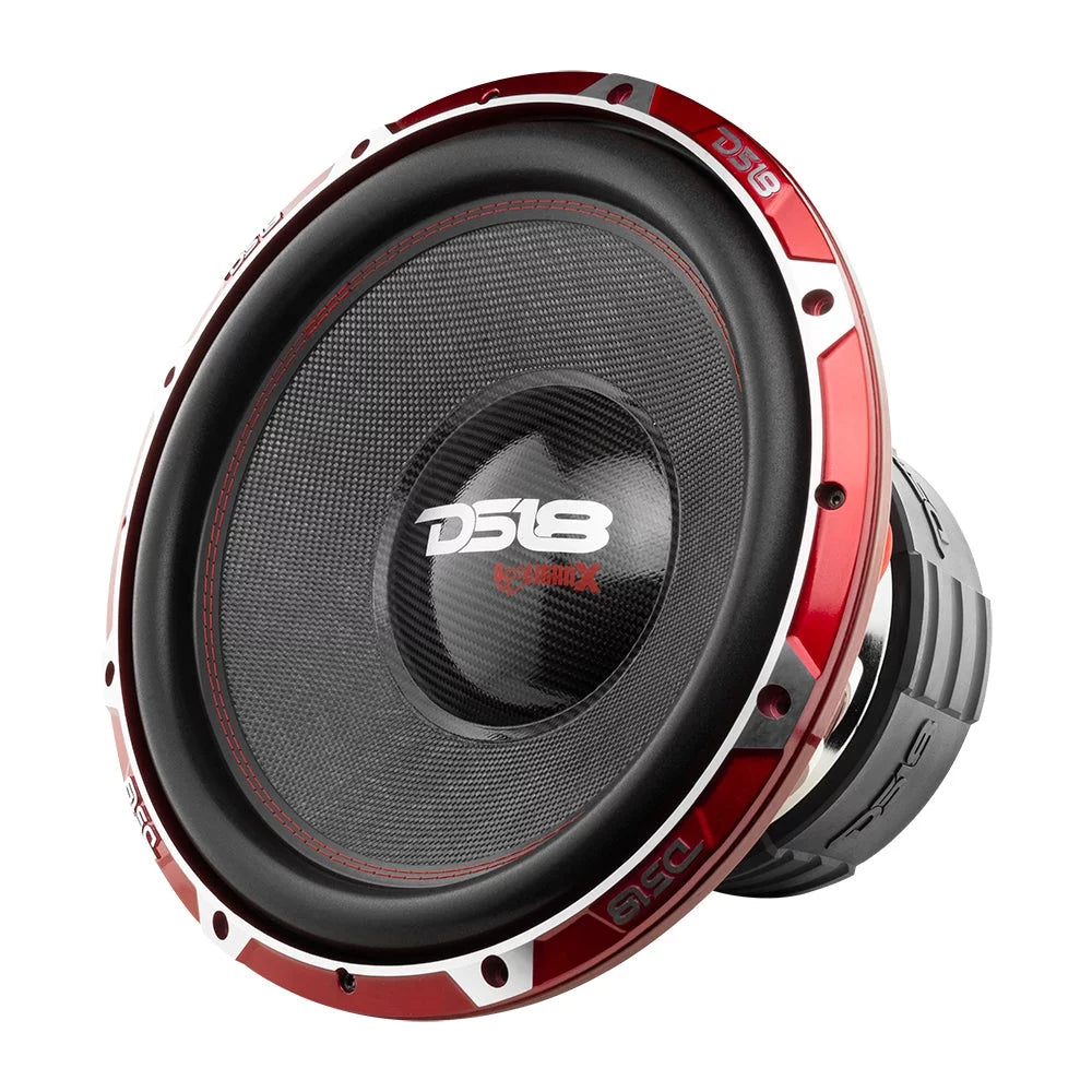 DS18 Hooligan X 15 Competition Subwoofer 6000 Watt 1 Ohm 4" DVC HOOL-X15.1DSPL