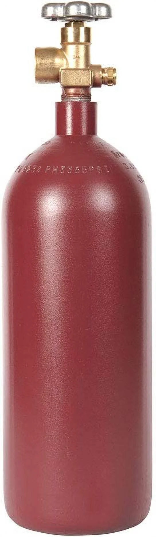 New 20 cu ft Steel Nitrogen Cylinder with CGA580 Valve