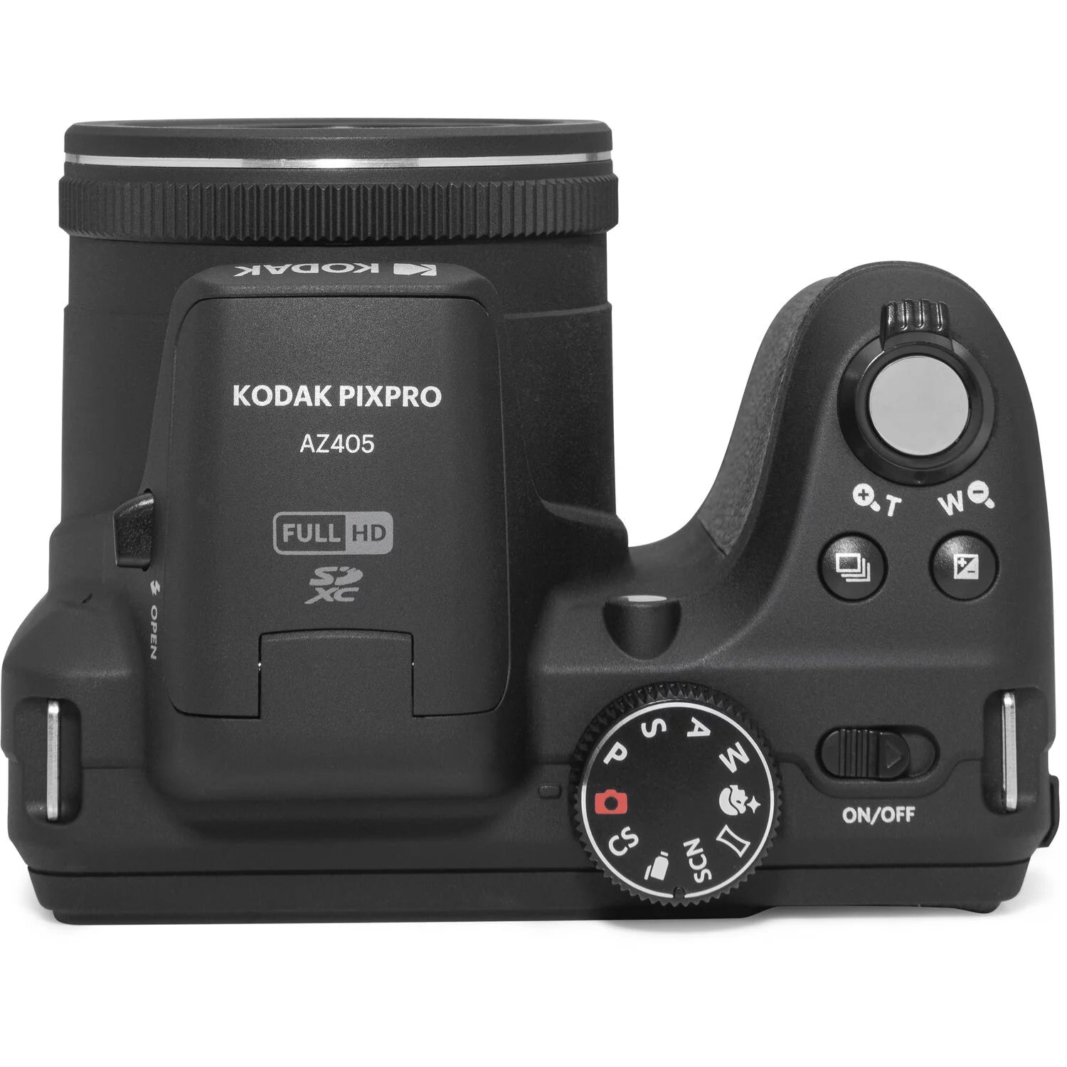 Kodak PIXPRO AZ405 Digital Camera (Black) + Extra Battery + Flash - 32GB Kit