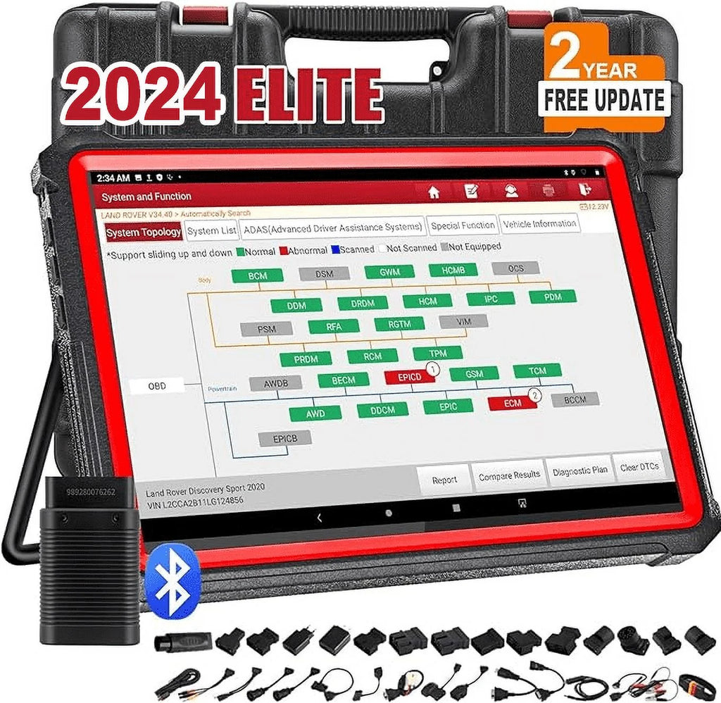 LAUNCH X431 PRO3S+ Car Diagnostic Scan Tool with Online Coding, Key Programming, 35+ Services, VAG Guide, AutoAuth for FCA SGW, 2 Years Free Update, Upgraded Ver. of X431 V PRO
