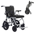 Culver Mobility - KANO - (only 35lbs) Foldable Electric Wheelchair, Travel Size, User-Friendly - Black