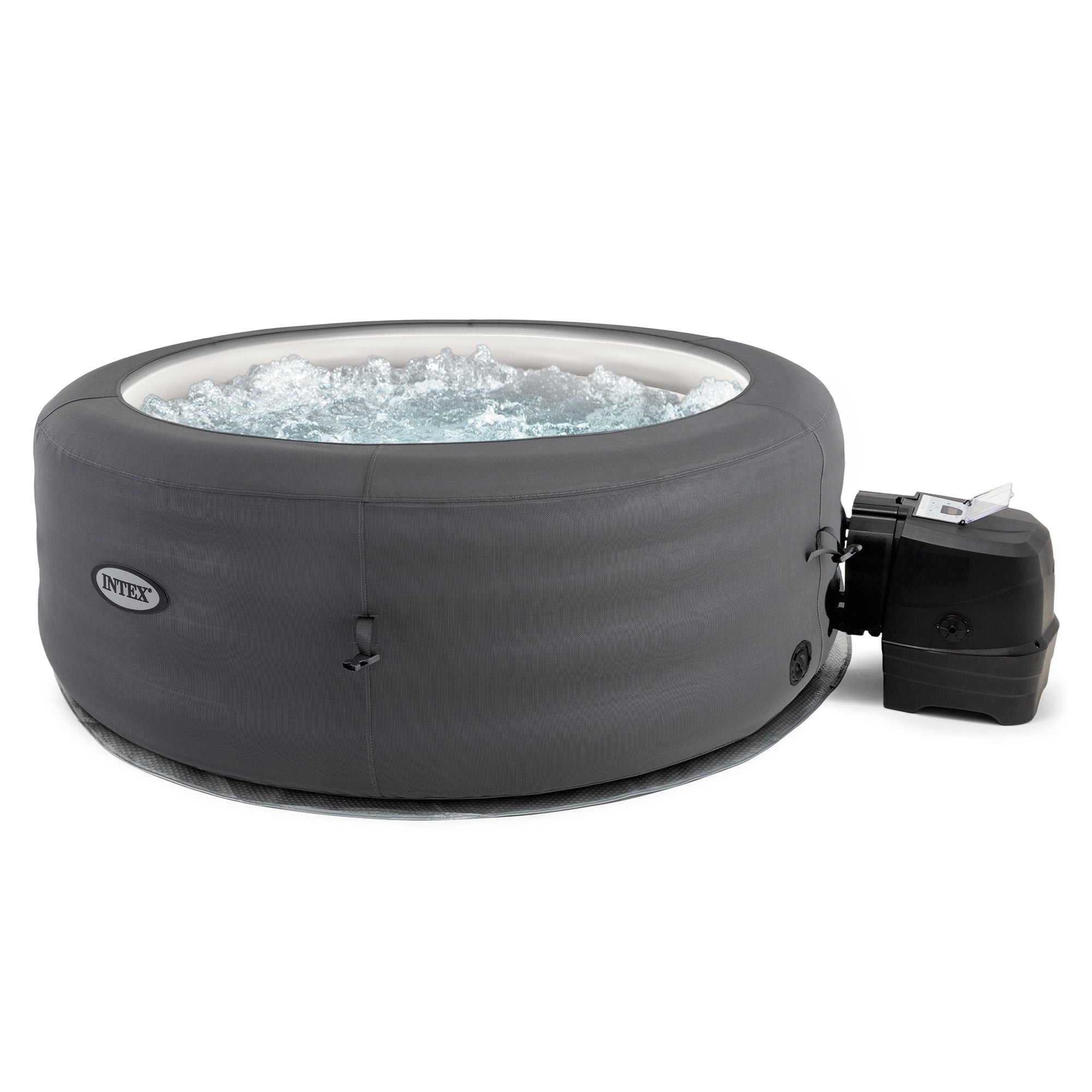 Intex 28481E Simple Spa 77in x 26in Inflatable Hot Tub with Filter Pump & Cover