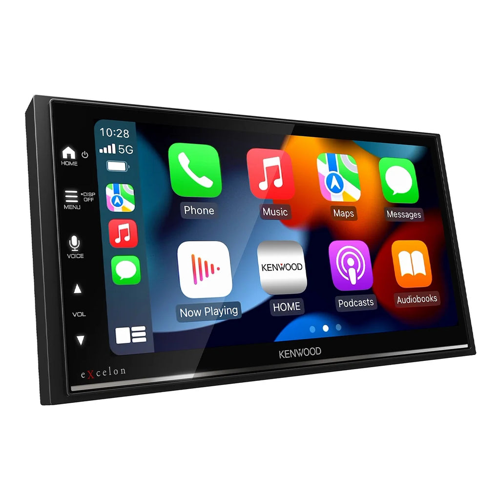 Restored Premium Kenwood DMX709S eXcelon 6.8" Digital Multimedia Bluetooth Touchscreen Radio (Refurbished)