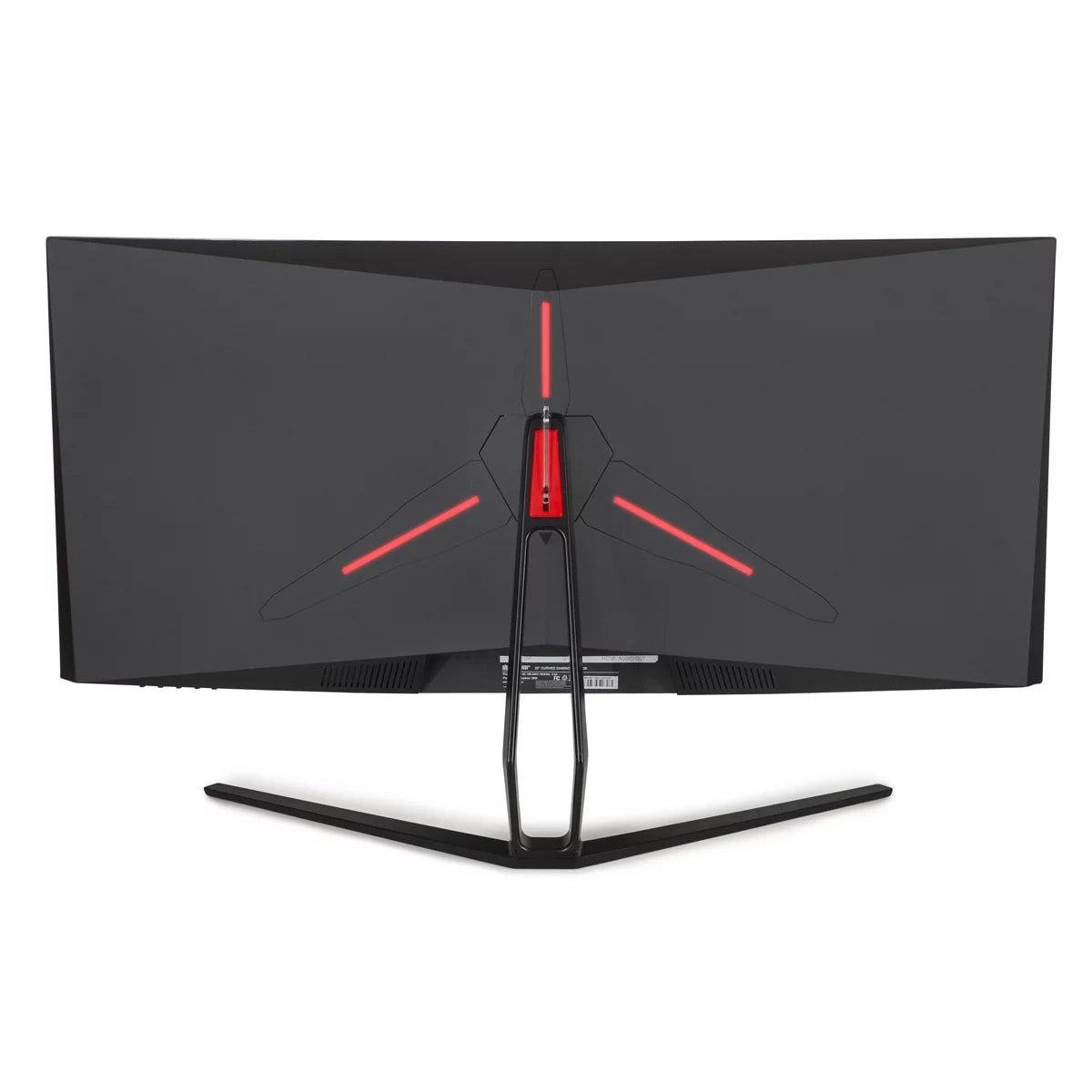 Deco Gear 3-Pack 35-inch Curved Ultrawide LED Gaming Monitor 21:9 Aspect Ratio, Crisp 2560 x 1080 Resolution, HDMI, DVI, and DP Connections Bundle (Triple Monitors)