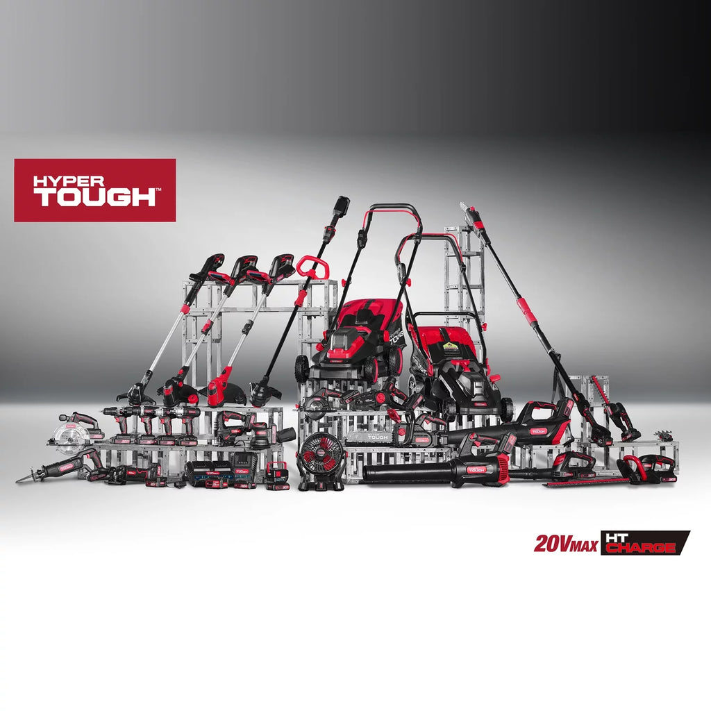 Hyper Tough 20V Max 22-inch Cordless Hedge Trimmer, HT19-401-003-09