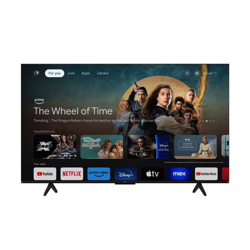 TCL 50" S Class 4K UHD HDR LED Smart TV with Google TV - 50S551G