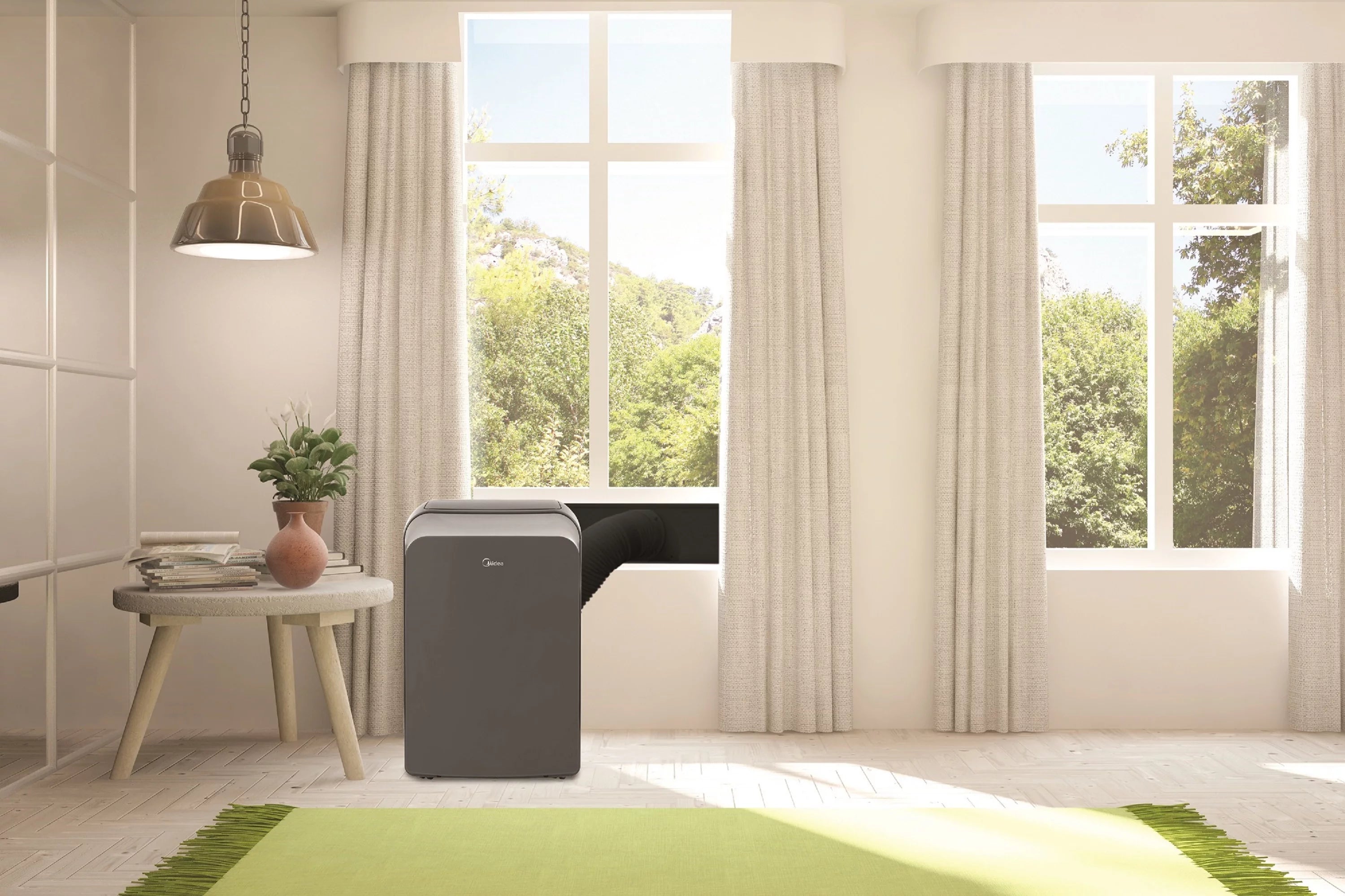 Midea 8,000 BTU (12,000 BTU ASHRAE) 115V Smart Portable Air Conditioner