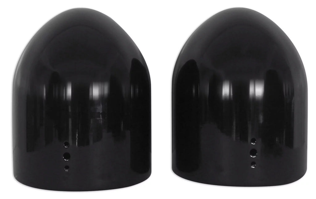 Rockville DMAC80B Dual 7.7" Black Aluminum Wakeboard Tower Speaker Pods+Covers