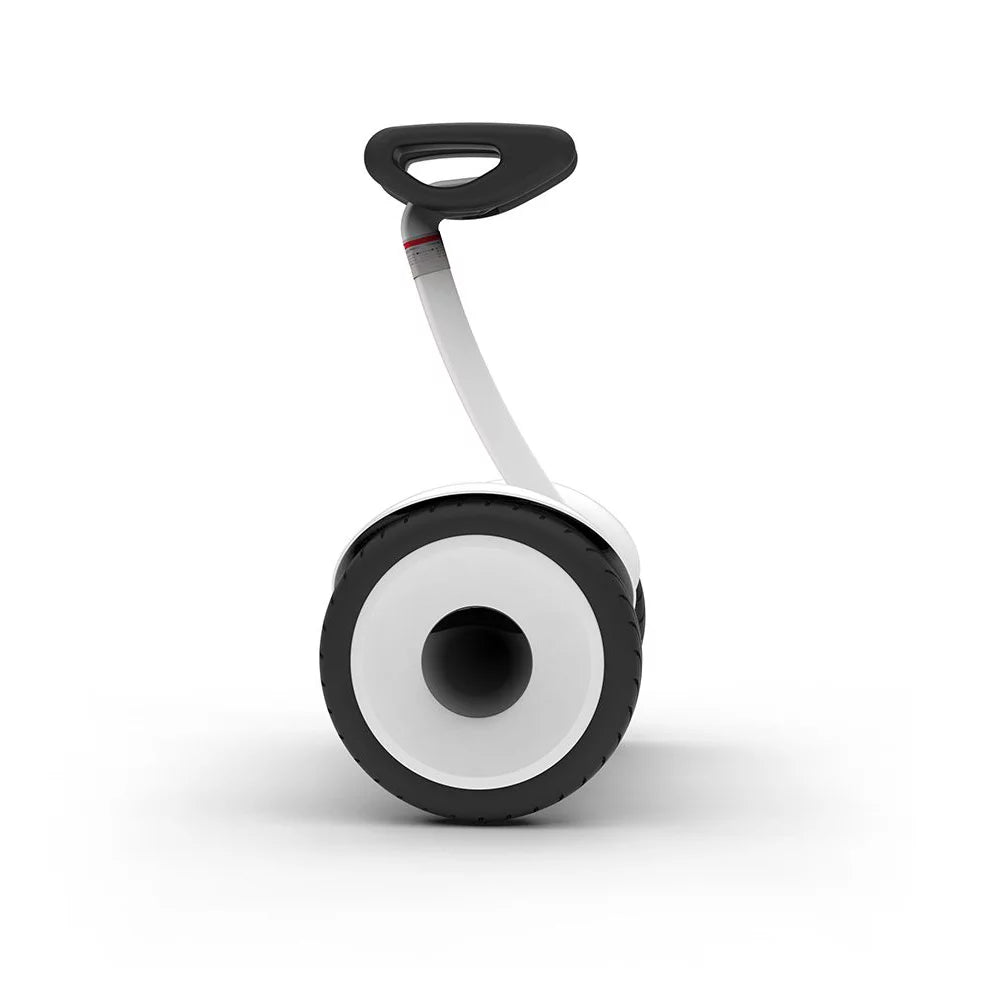 Ninebot S by Segway Smart Self Balancing Transporter 13.7 Mile Range, 10 MPH of Top Speed, 10.5-Inch Pneumatic Air Filled Tires, Mobile App Control, Customizable LED Lights (White)