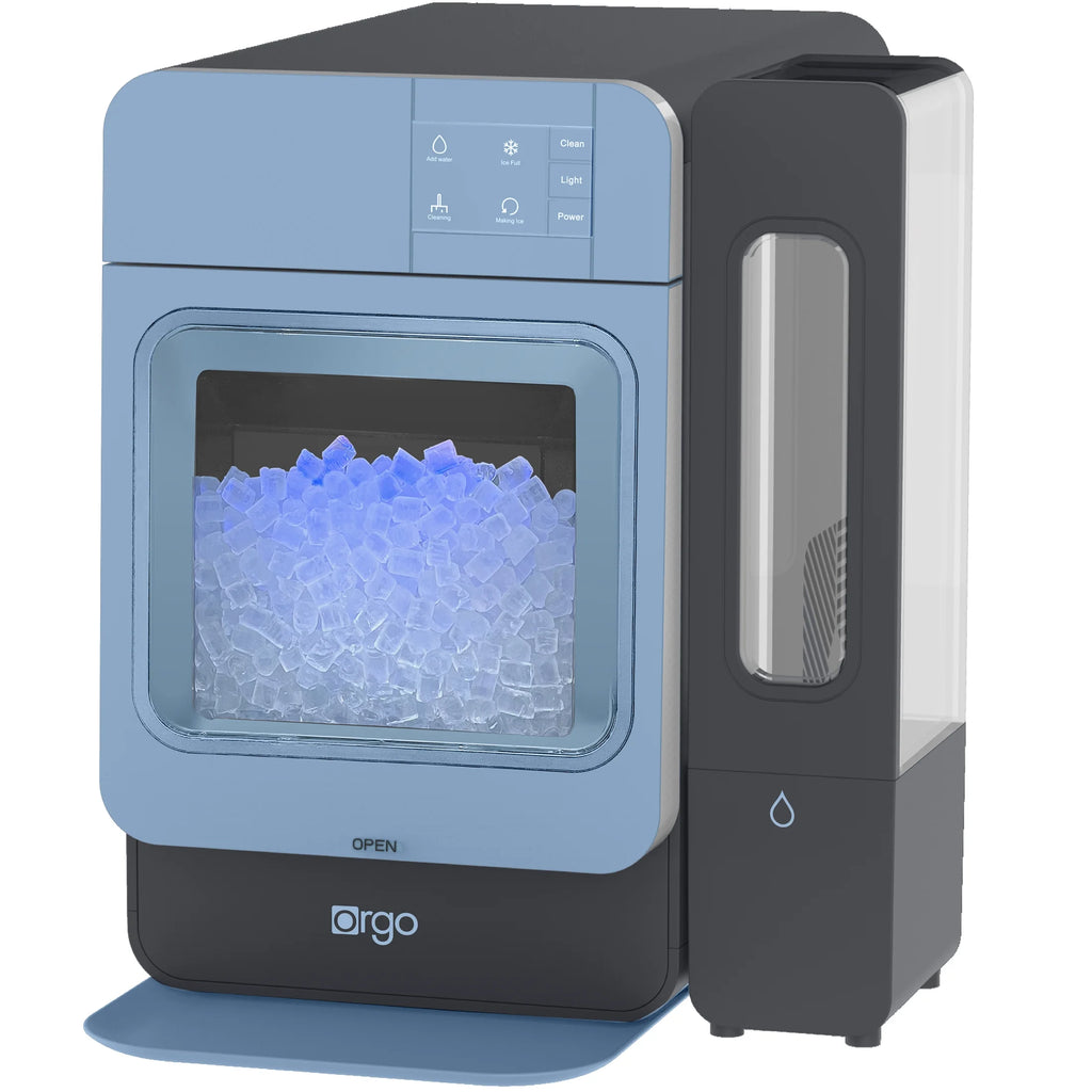 Orgo Products Sonic Countertop Ice Maker, Nugget Ice Type, Sage