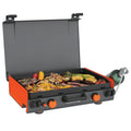 Blackstone Adventure Ready 20"x14" 2-Burner Propane Camping Griddle (Model 2246) with Latching Hood and Handle