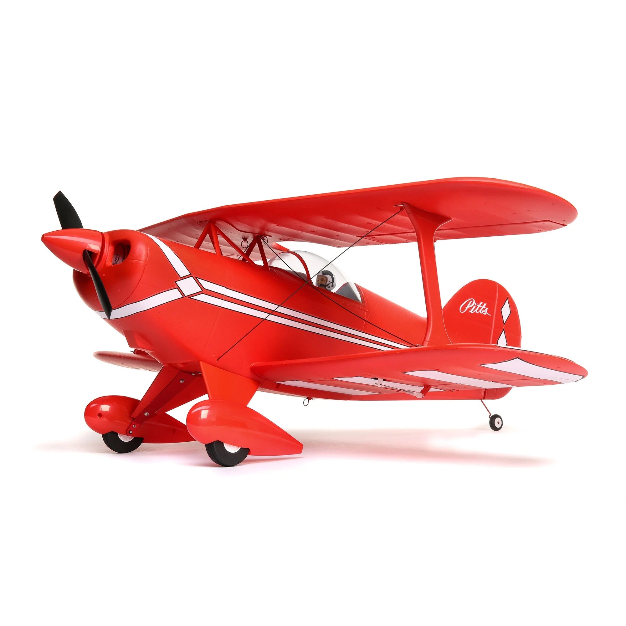 E-flite RC Airplane Pitts S-1S BNF Basic Transmitter Battery and Charger not included with AS3X and SAFE Select 850mm EFL35500 Airplanes B&F Electric