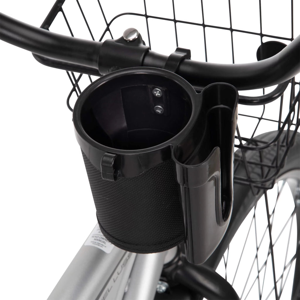 Huffy 26” Nel Lusso Men's Cruiser Bike, Matte Black