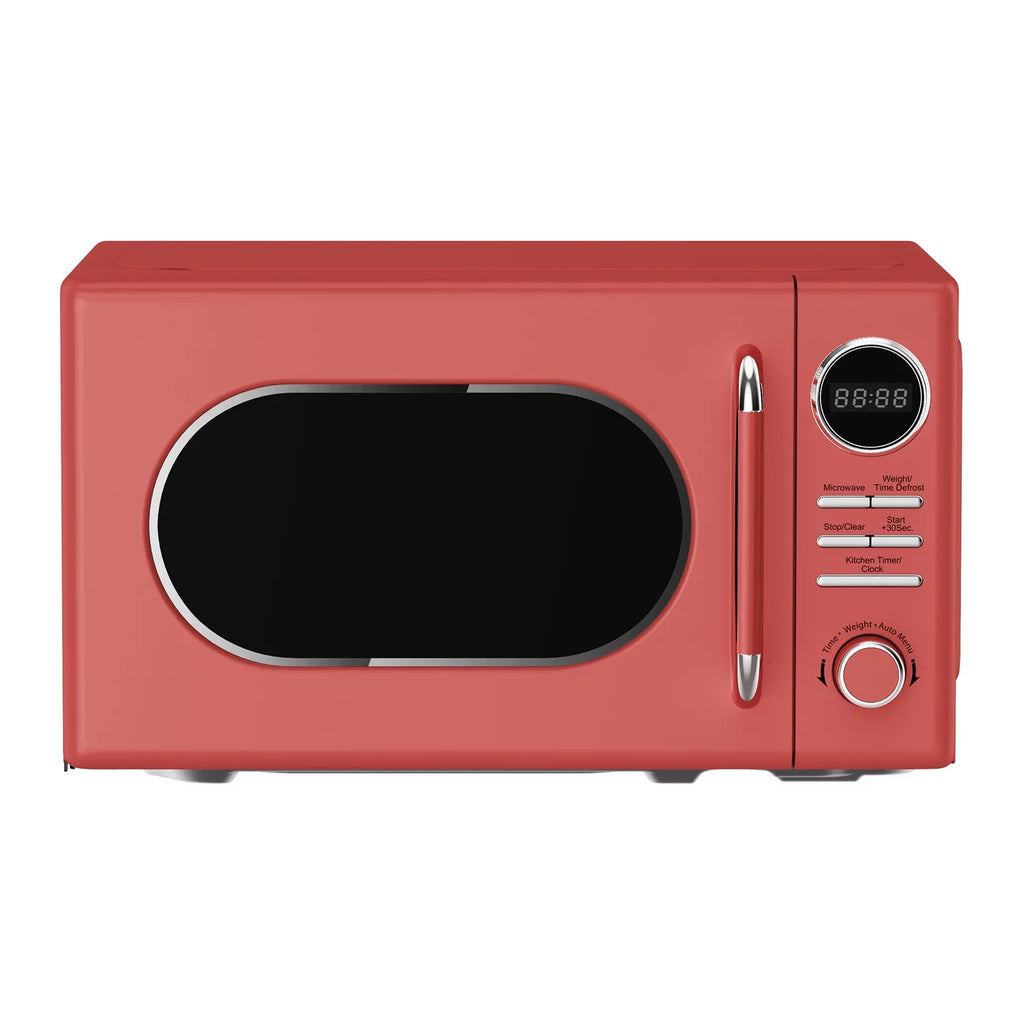 Magic Chef MC77CMB 0.7-Cu. Ft. 700-Watt Retro Countertop Microwave (Black)