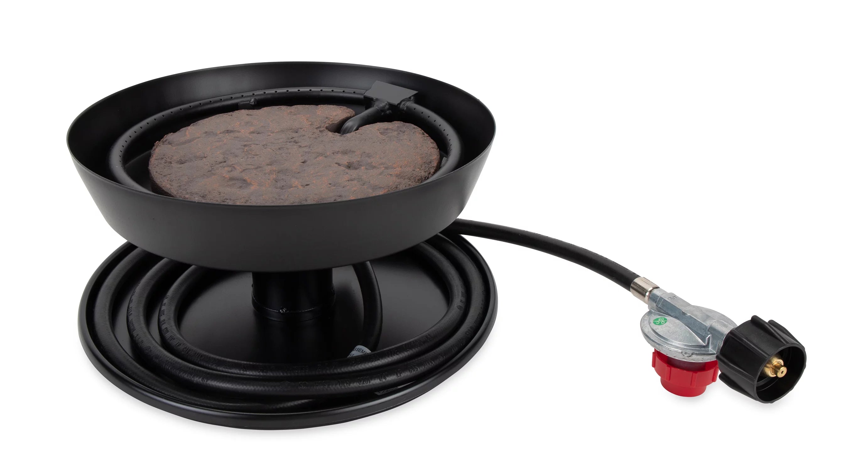 Camco Little Red Campfire | Portable and Propane Powered | 11-1/4-inch Fire Tray Size, Multicolor (58031)